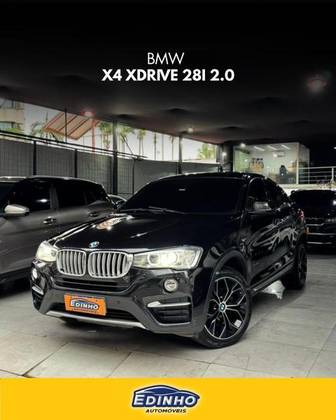 BMW X4 2.0 28I X LINE 4X4 16V TURBO GASOLINA 4P AUTOMÁTICO BMW X4 2.0 28I X LINE 4X4 16V TURBO GASOLINA 4P AUTOMÁTICO